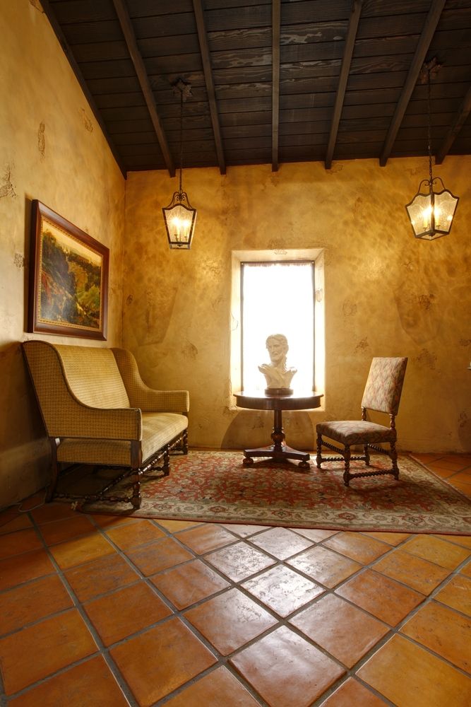 Antique interior of a room at Mormon Battalion Historic Site