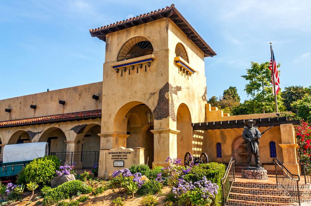 Exterior of Mormon Battalion Historic Site