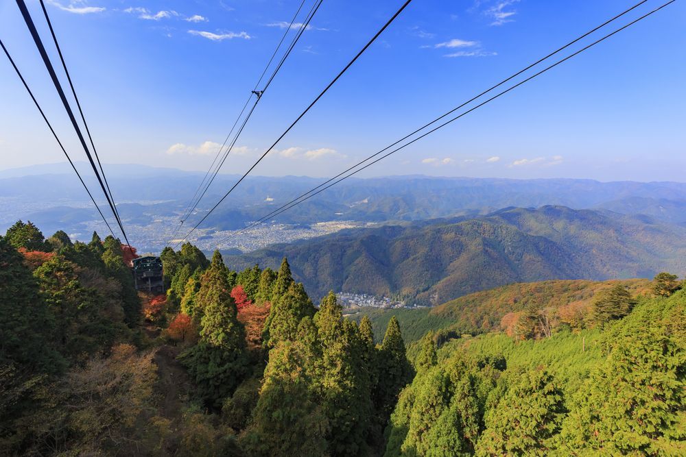 Mount Hiei in Kyoto