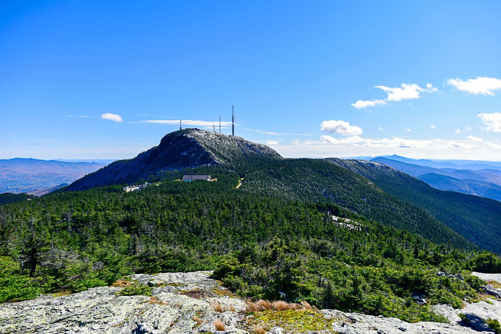 Scenic View of Mount Mansfield