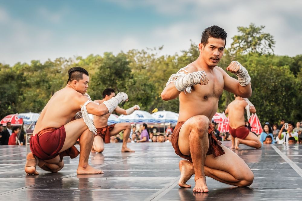 Muay Thai fight