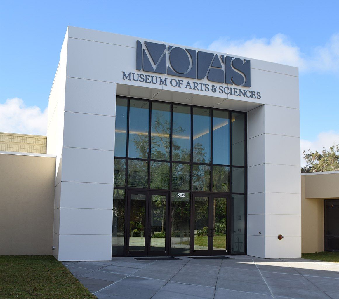 Entrance to Museum of Arts and Sciences