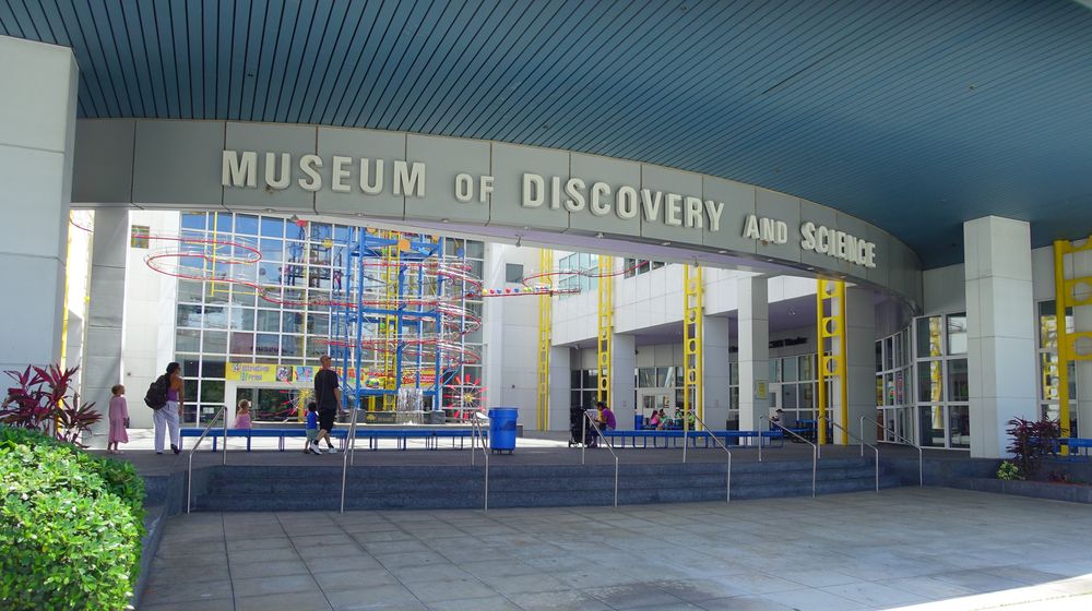 Exterior of the Museum of Discovery and Science