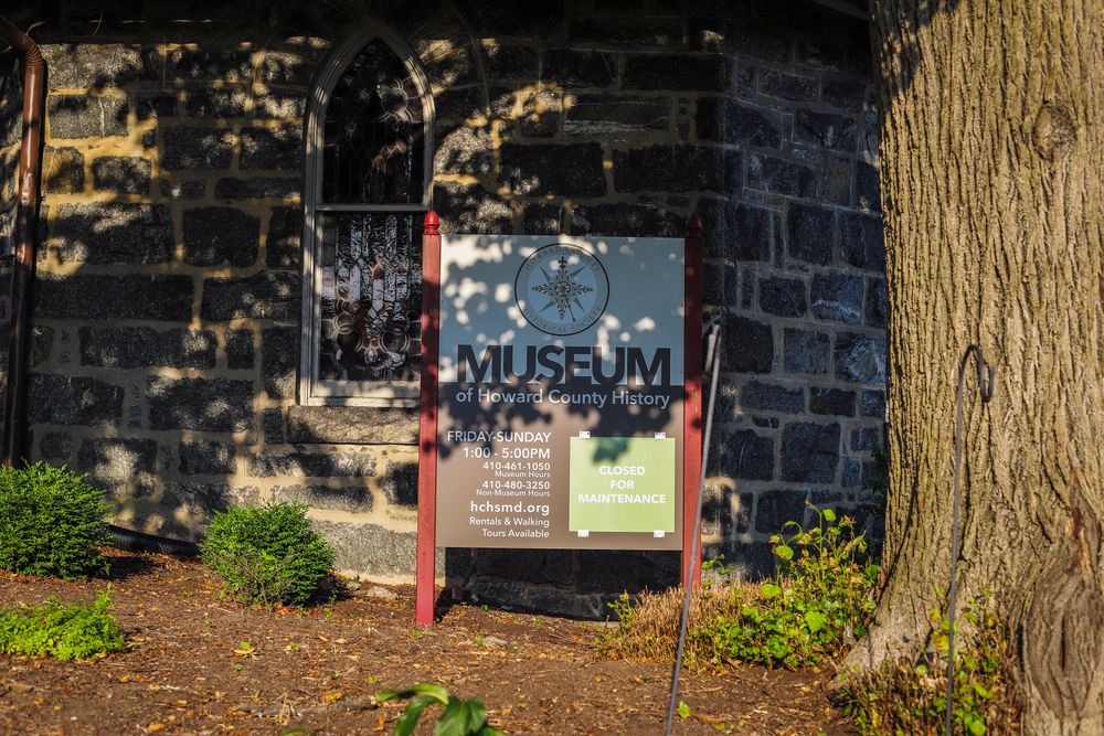View of Museum of Howard County History