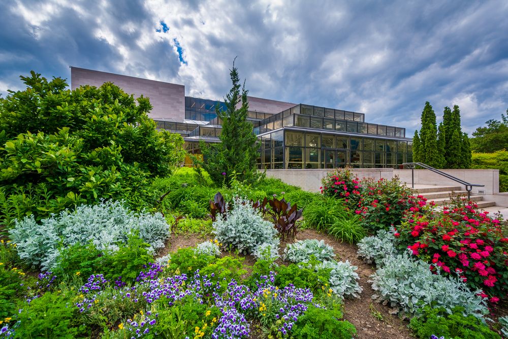 Garden at National Air and Space Museum
