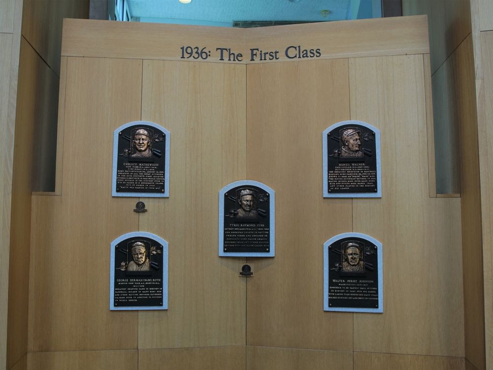 Exhibits at National Baseball Hall of Fame and Museum