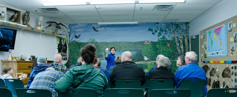 Classes at National Eagle Center