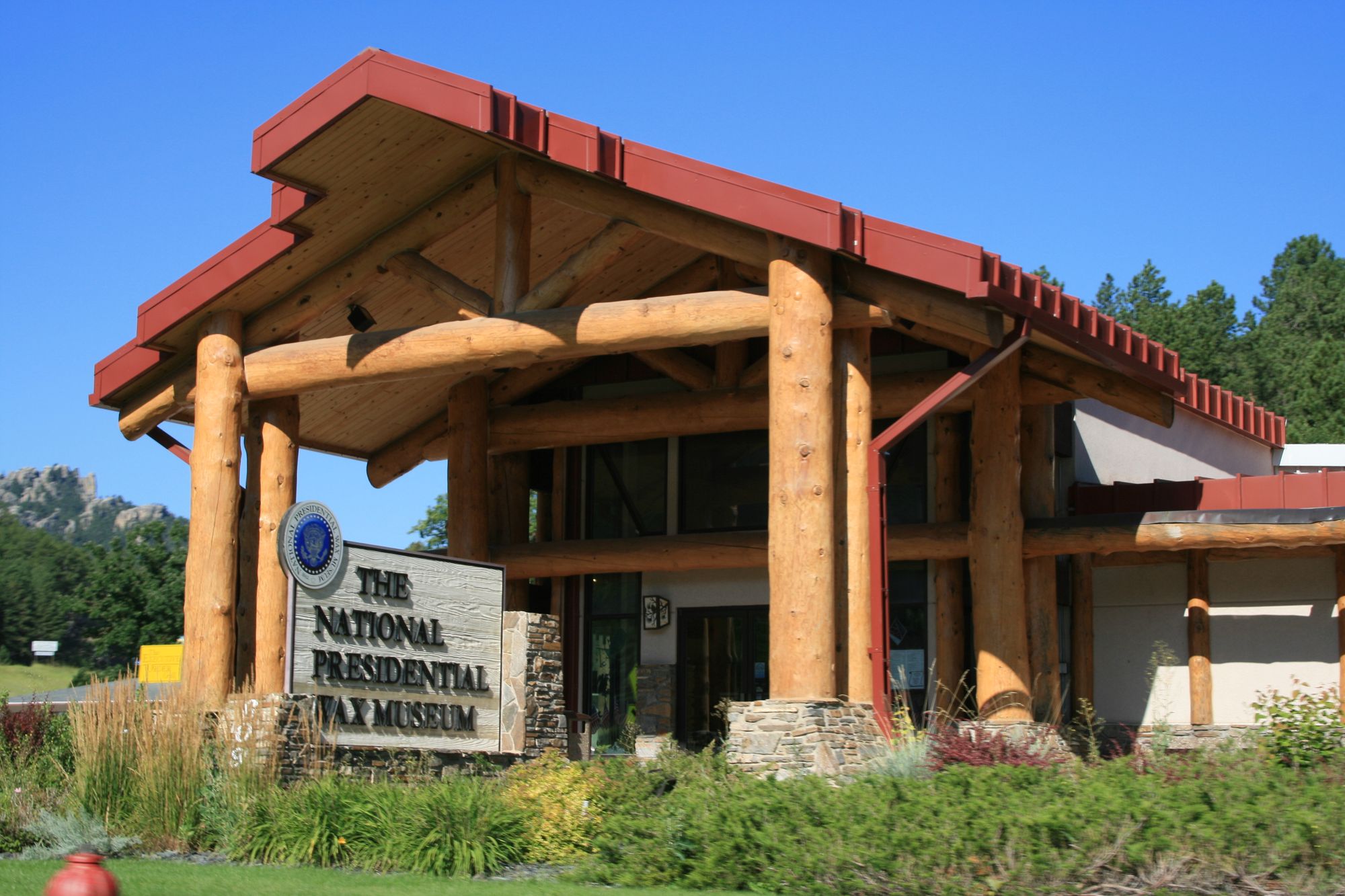 Exterior of the National Presidential Wax Museum