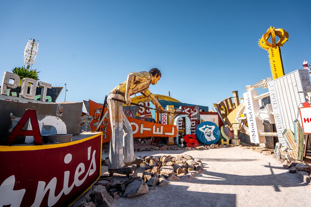View of Neon Museum