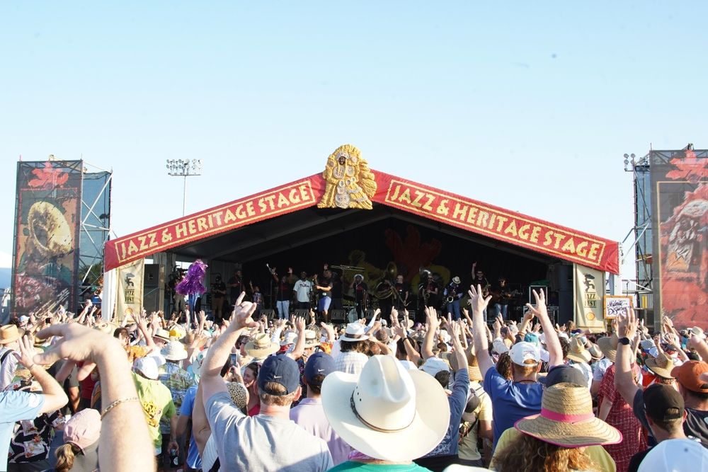 Jazz festival at New Orleans, Louisiana