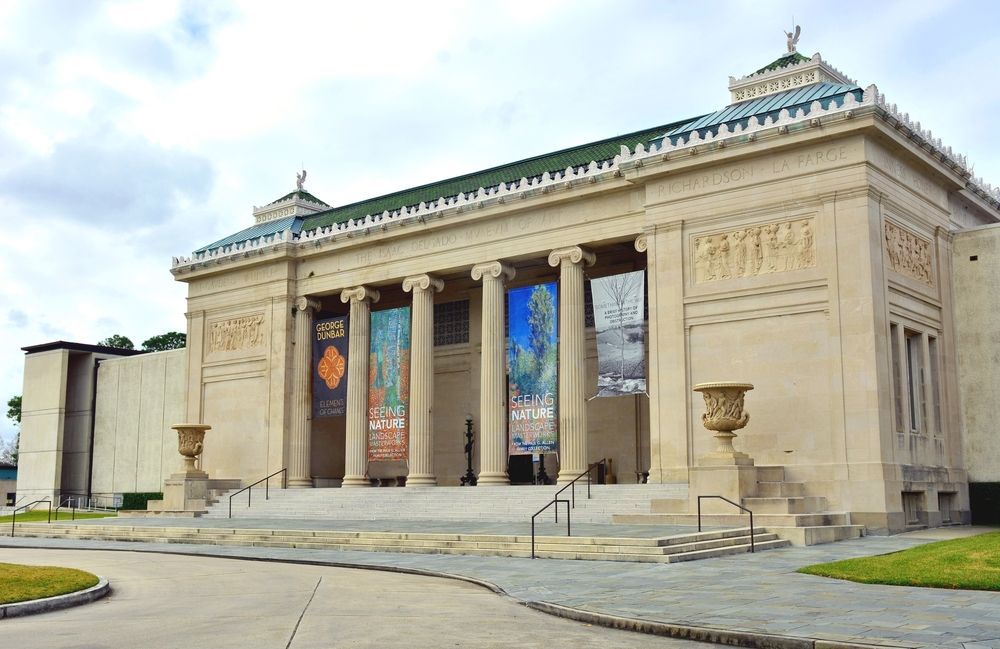 Exterior of New Orleans Museum of Art