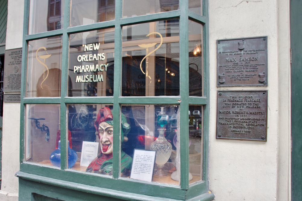 Exterior of the New Orleans Pharmacy Museum