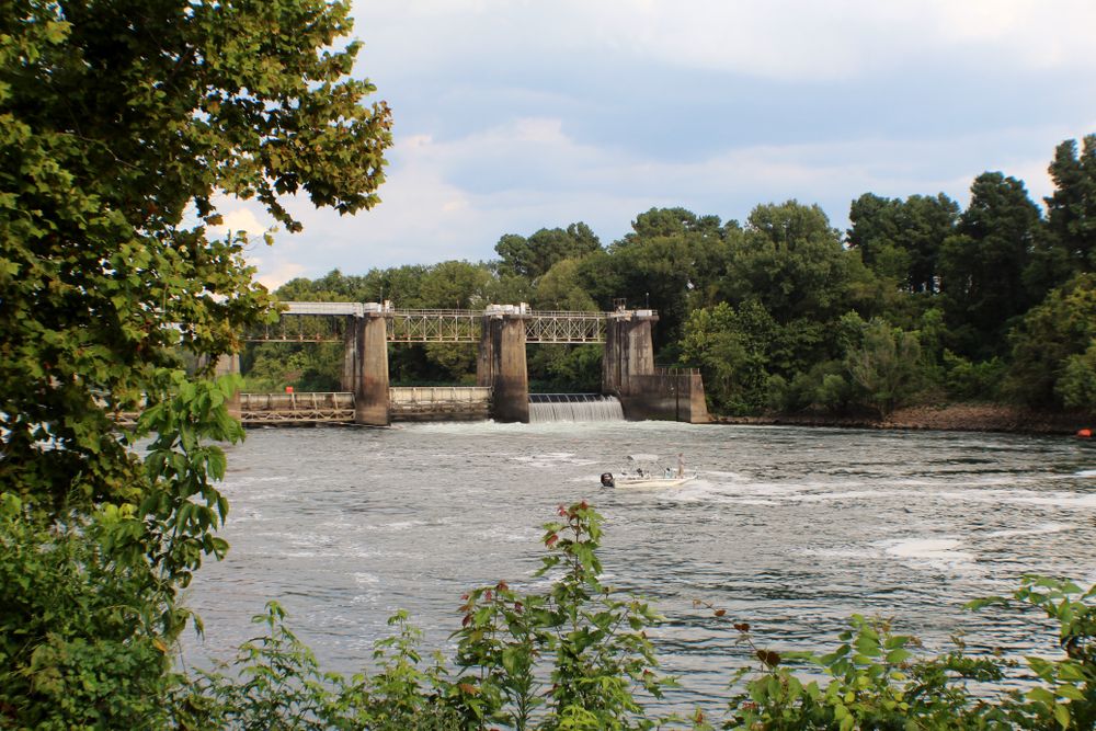 View of New Savannah Bluff Lock & Dam Park
