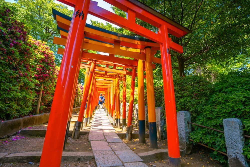 Nezu Shrine in Tokyo