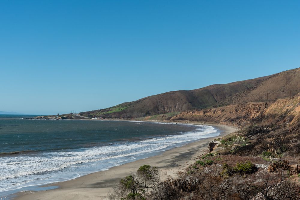 The Nicholas Canyon Beach