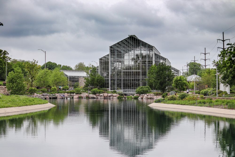Exterior of Nicholas Conservatory & Gardens