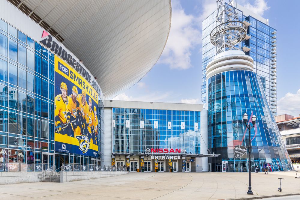 Entrance of the Nissan Stadium