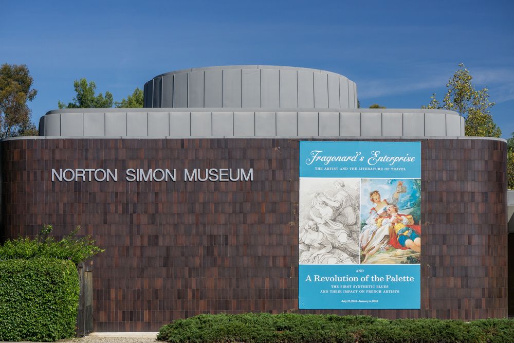 Exterior of Norton Simon Museum