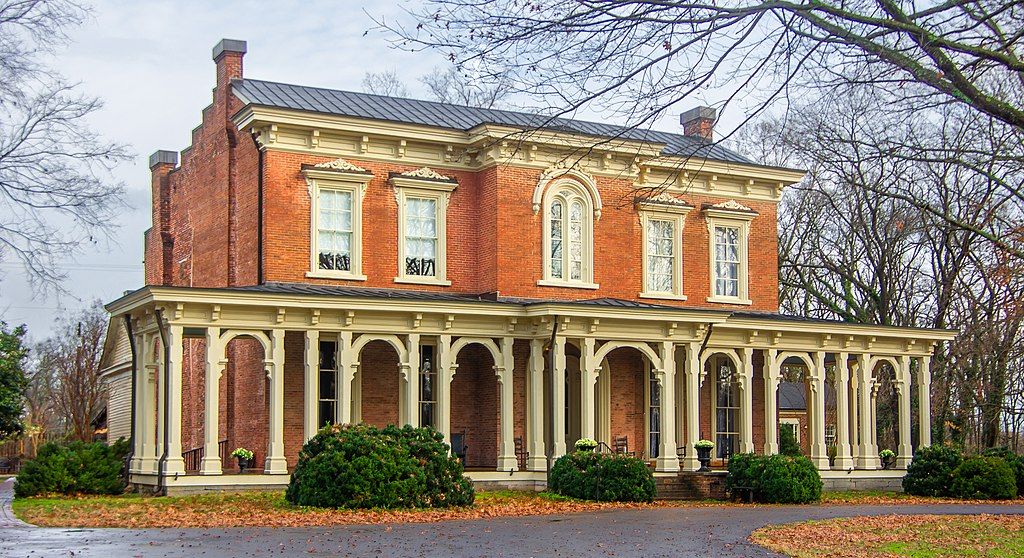 Grand architecture of Oaklands Mansion