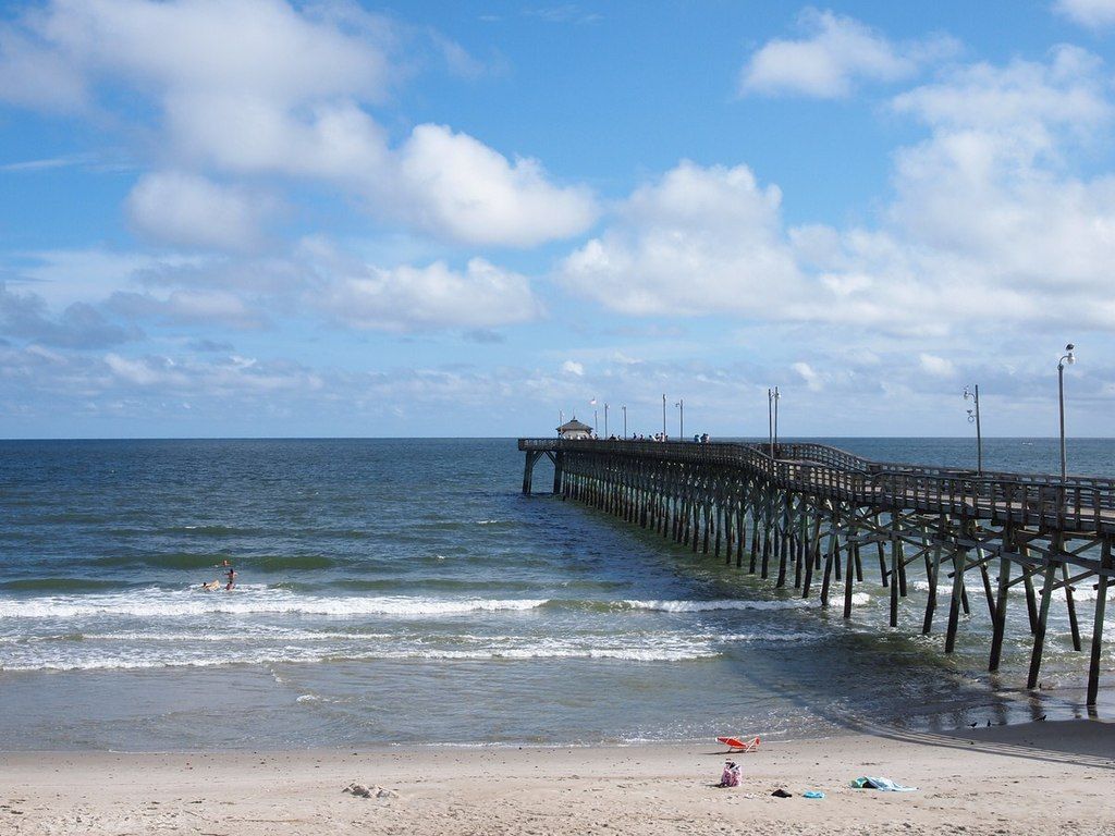 View of the Ocean Crest Fishing Pier
