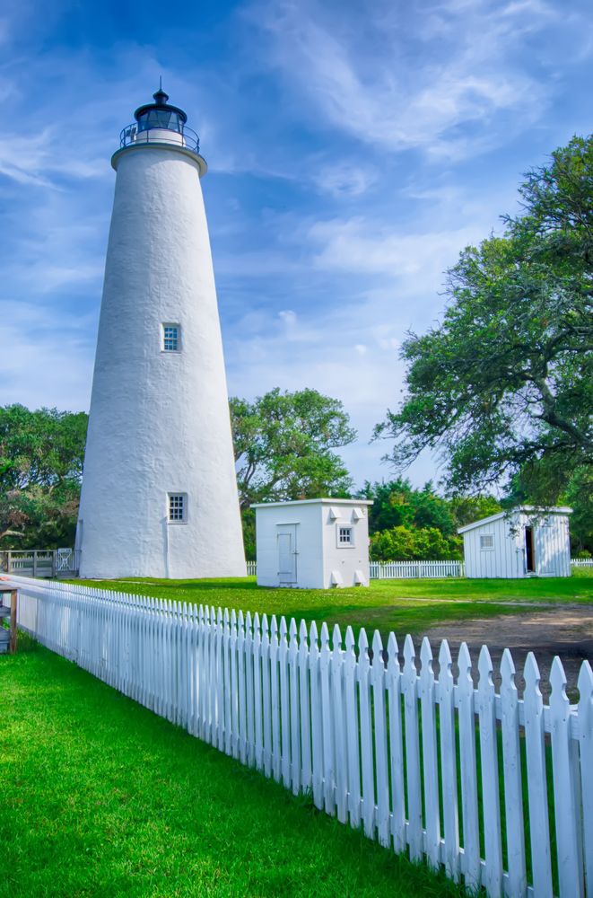 View of Ocracoke Lighthouse