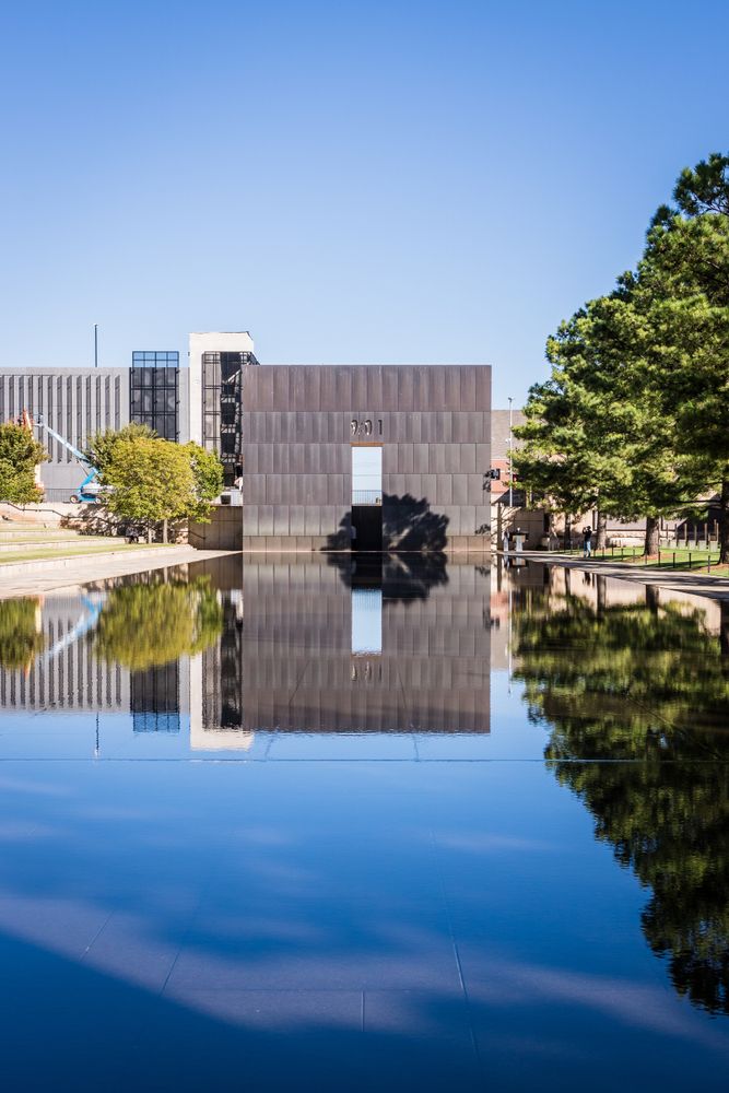 View of Oklahoma City National Memorial
