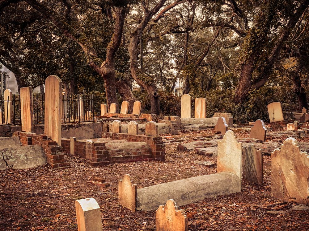 View of the Old Burying Ground