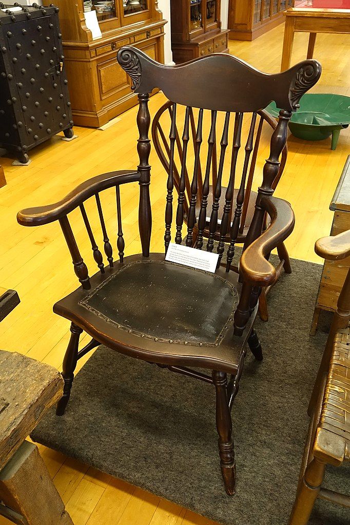 Chair at Old Colony History Museum
