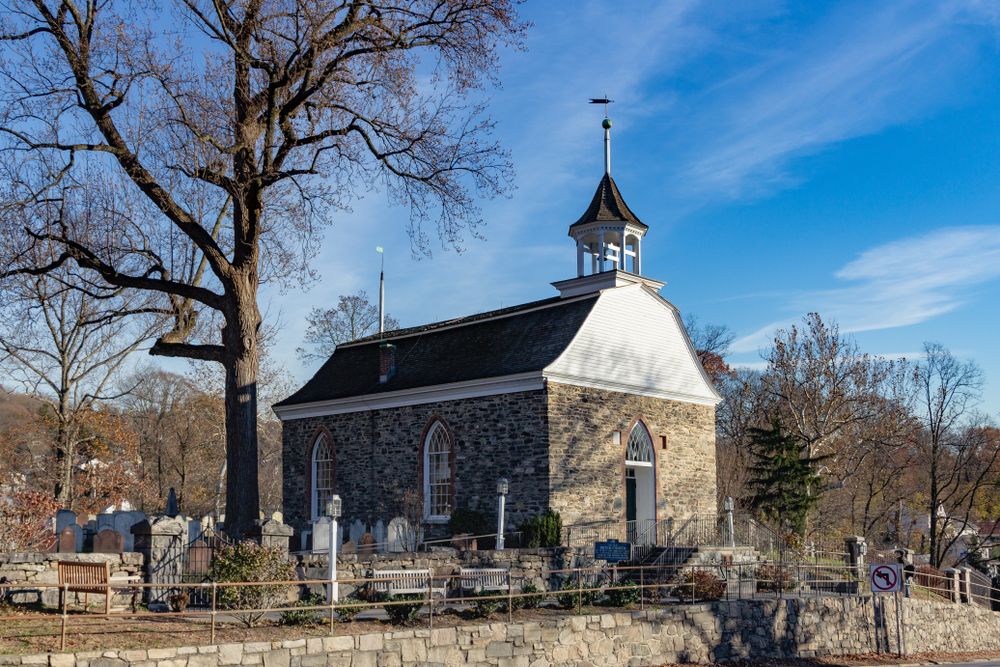 Exterior of Old Dutch church