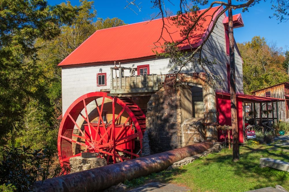 View of the Old Mill of Guilford