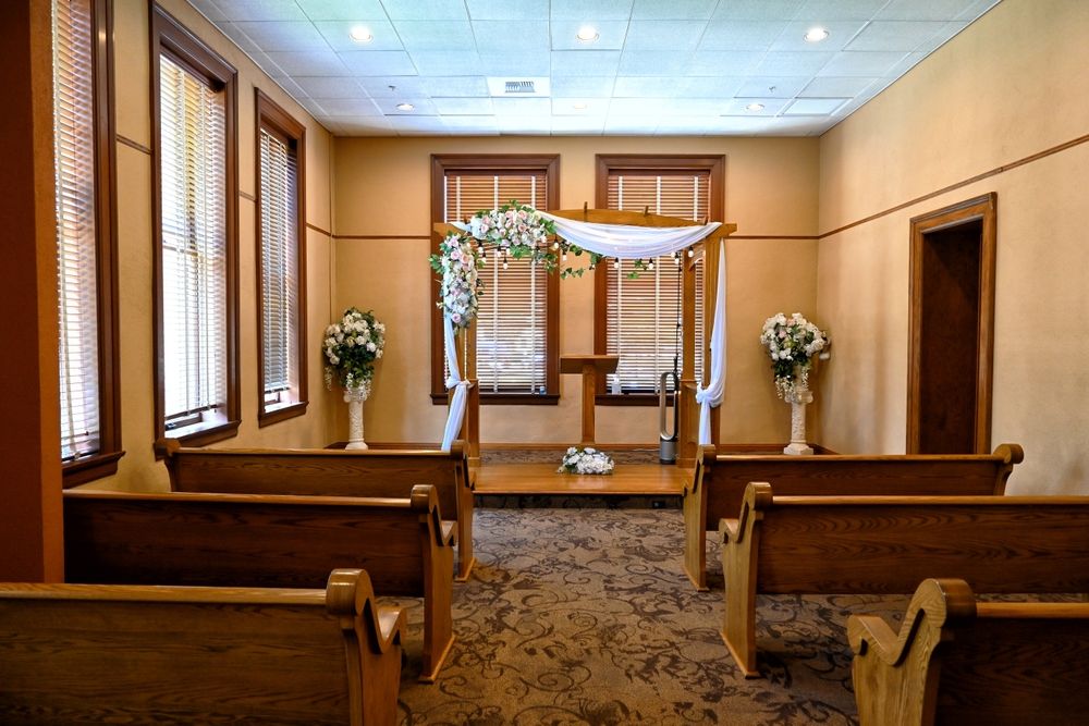Interior view of Old Orange County Courthouse