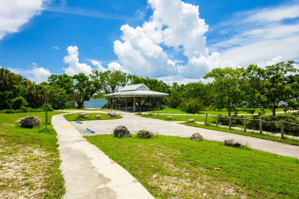 The grounds of Oleta River State Park