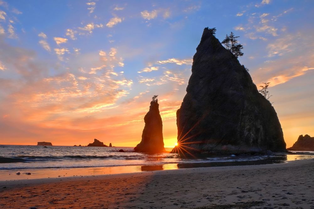 Sunset at Olympic National Park