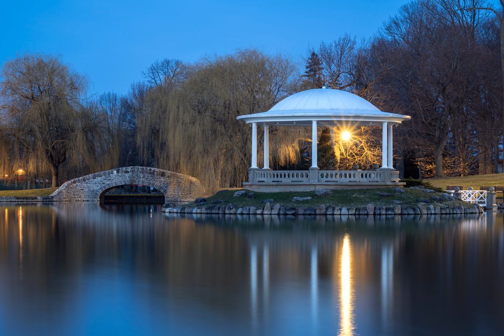 The waters of Onondaga Lake Park