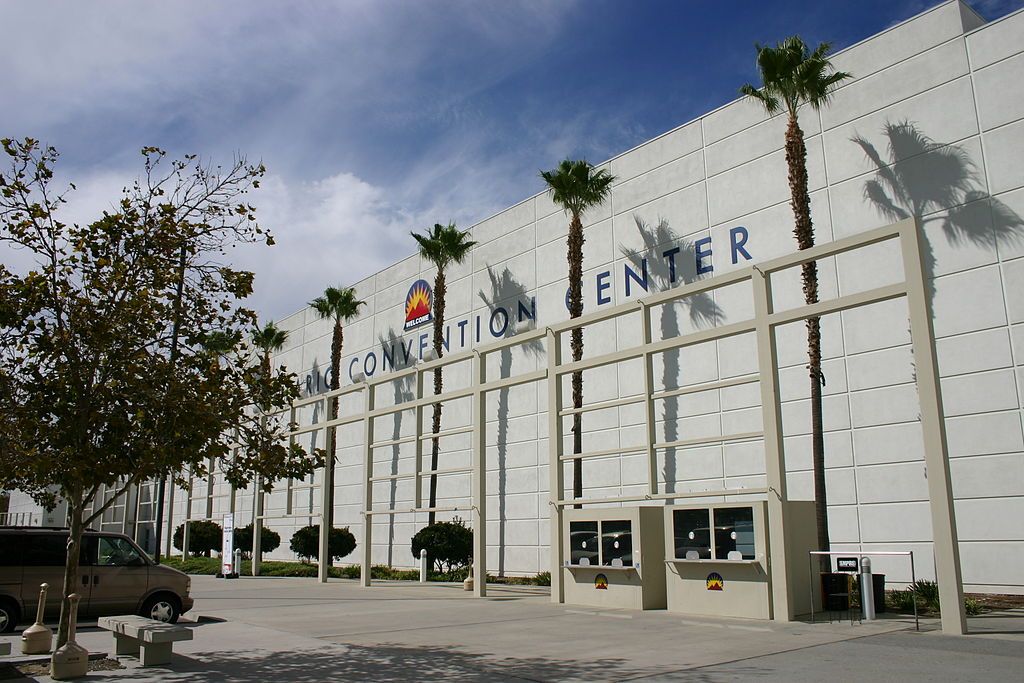 Exterior of Ontario Convention Center