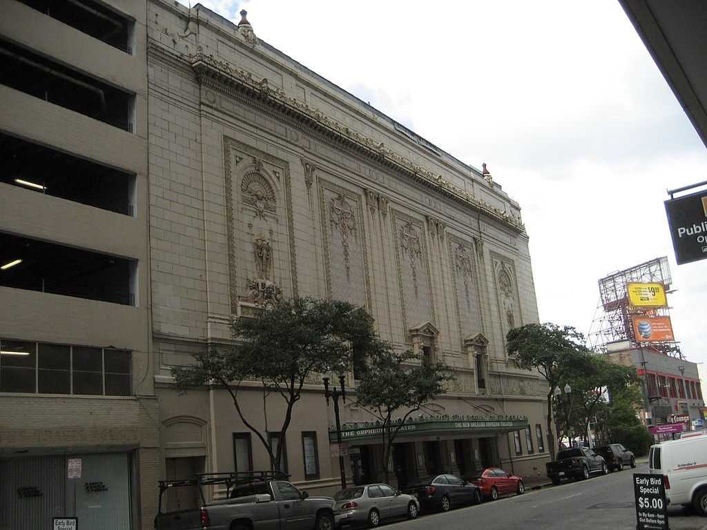 Exterior view of Orpheum Theatre