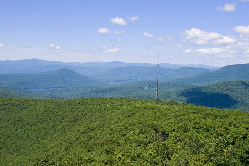 Daytime view from Overlook Mountain