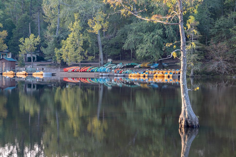 Kayaks in Broken Bow
