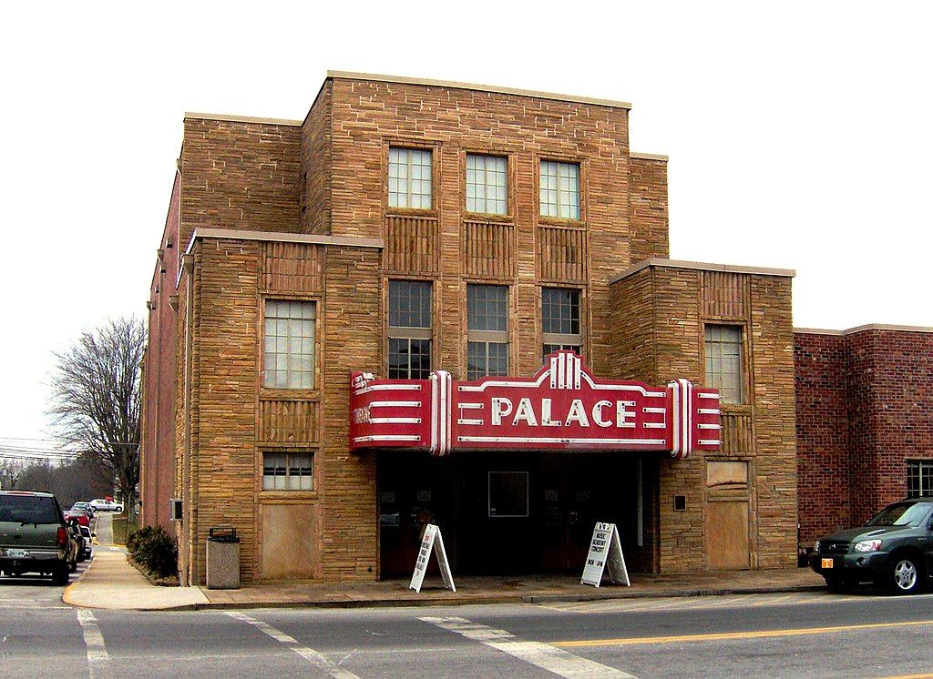 Entrance of the Palace Theatre