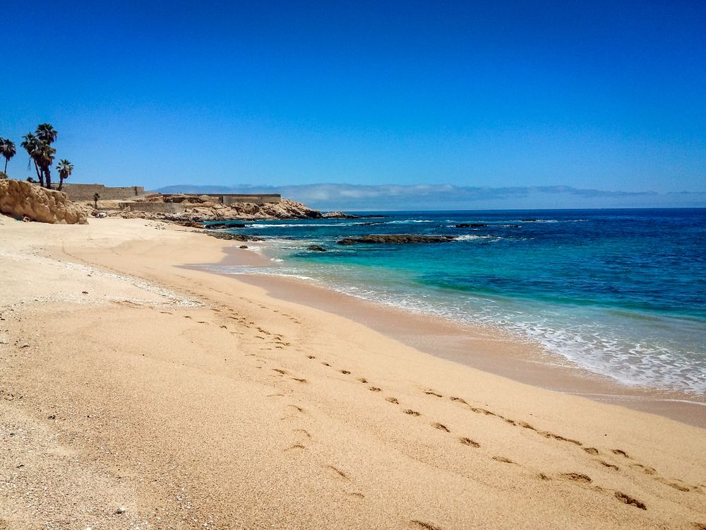 Shoreline of Palmilla Beach