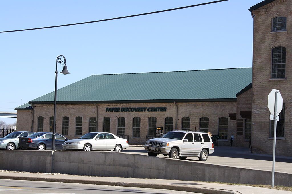 Exterior of Paper Discovery Center