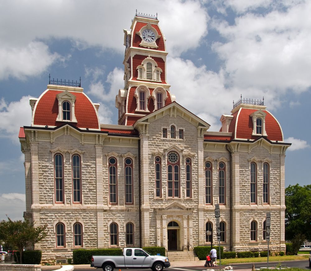 Exterior of Parker County Courthouse