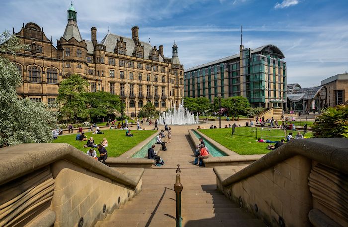 Sheffield Peace Gardens