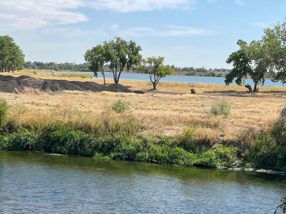 Landscape of Pelicans Ponds Open Space