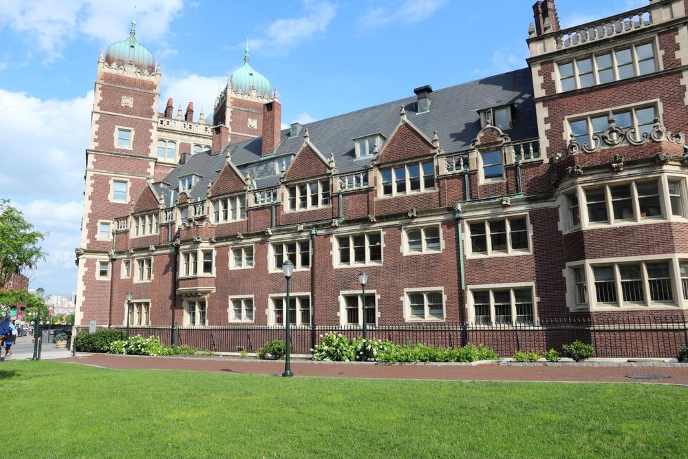 A building at Penn State University