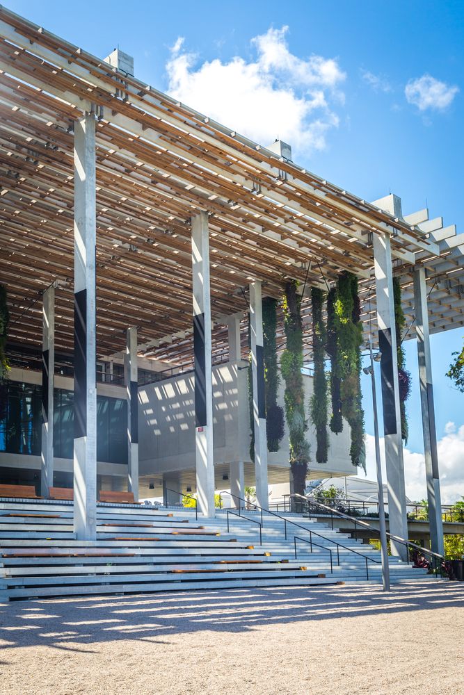 Entrance to Perez Art Museum Miami