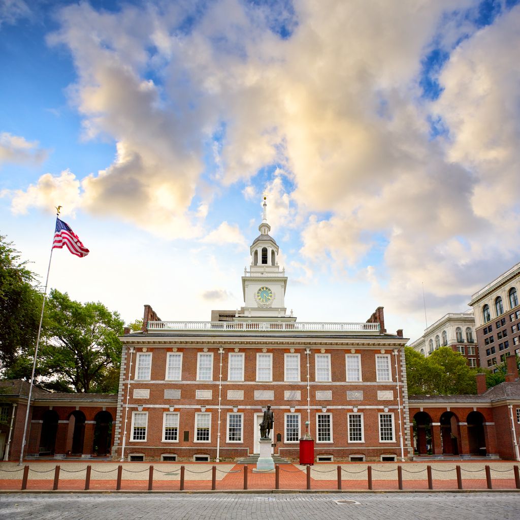 Independence Hall at Philadelphia, Pennsylvania