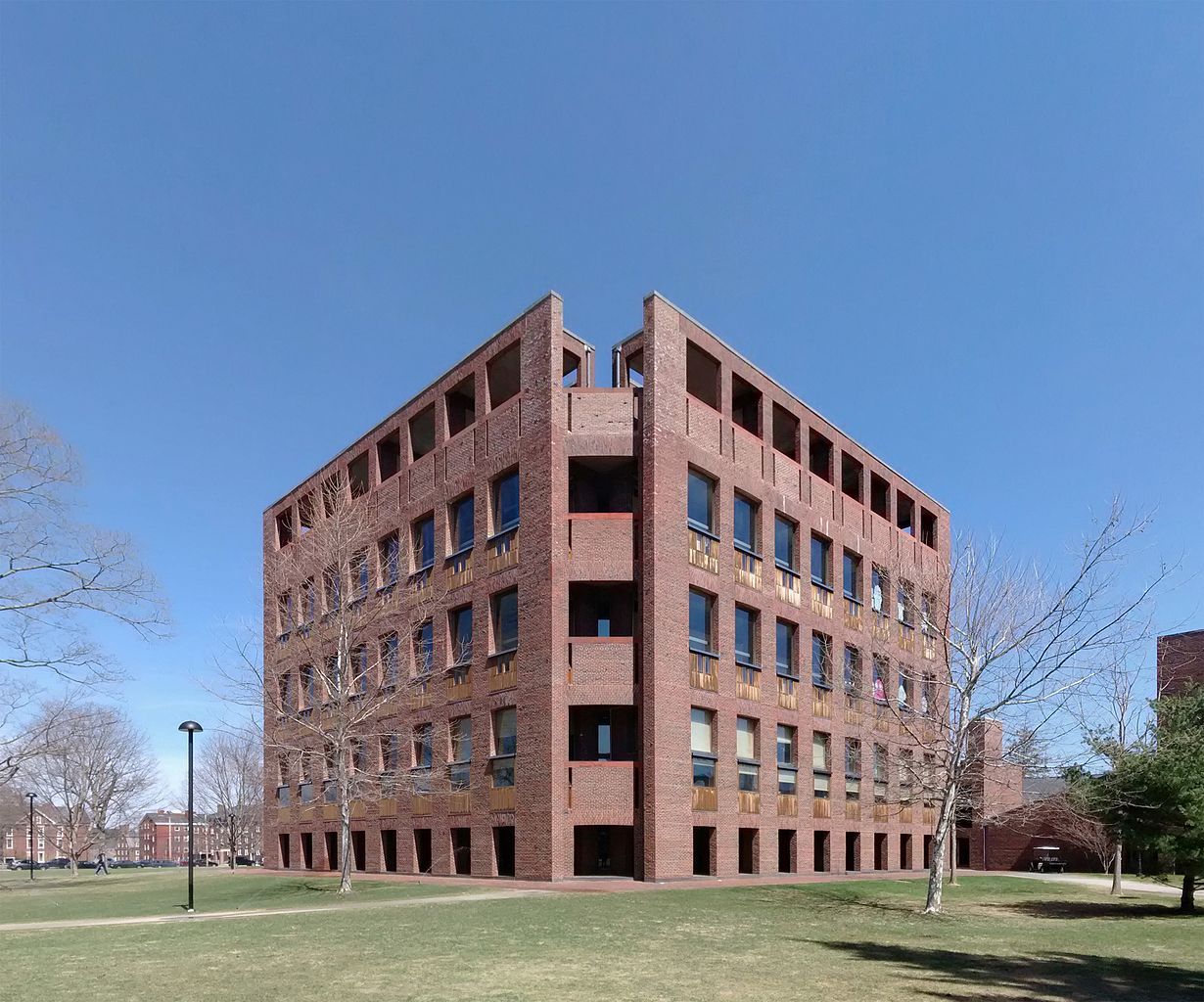 Front View of Phillips Exeter Academy Library