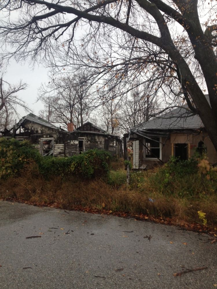 Buildings at Picher, Oklahoma