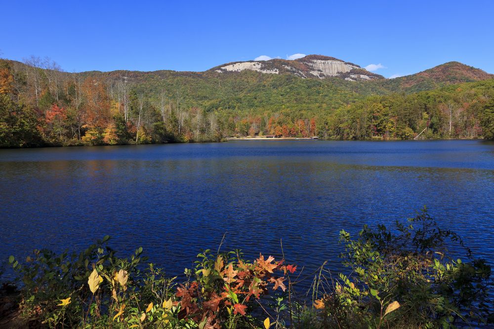 Gorgeous lake at Table Rock State Park